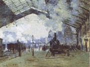Claude Monet The Train from Normandy oil painting on canvas